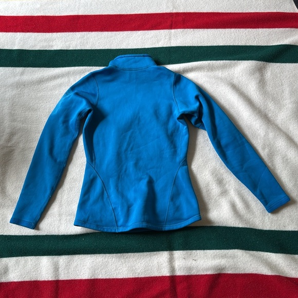 Arc’Teryx Women’s Quarter Zip Fleece Blue Pullover Size Small - Picture 3 of 12